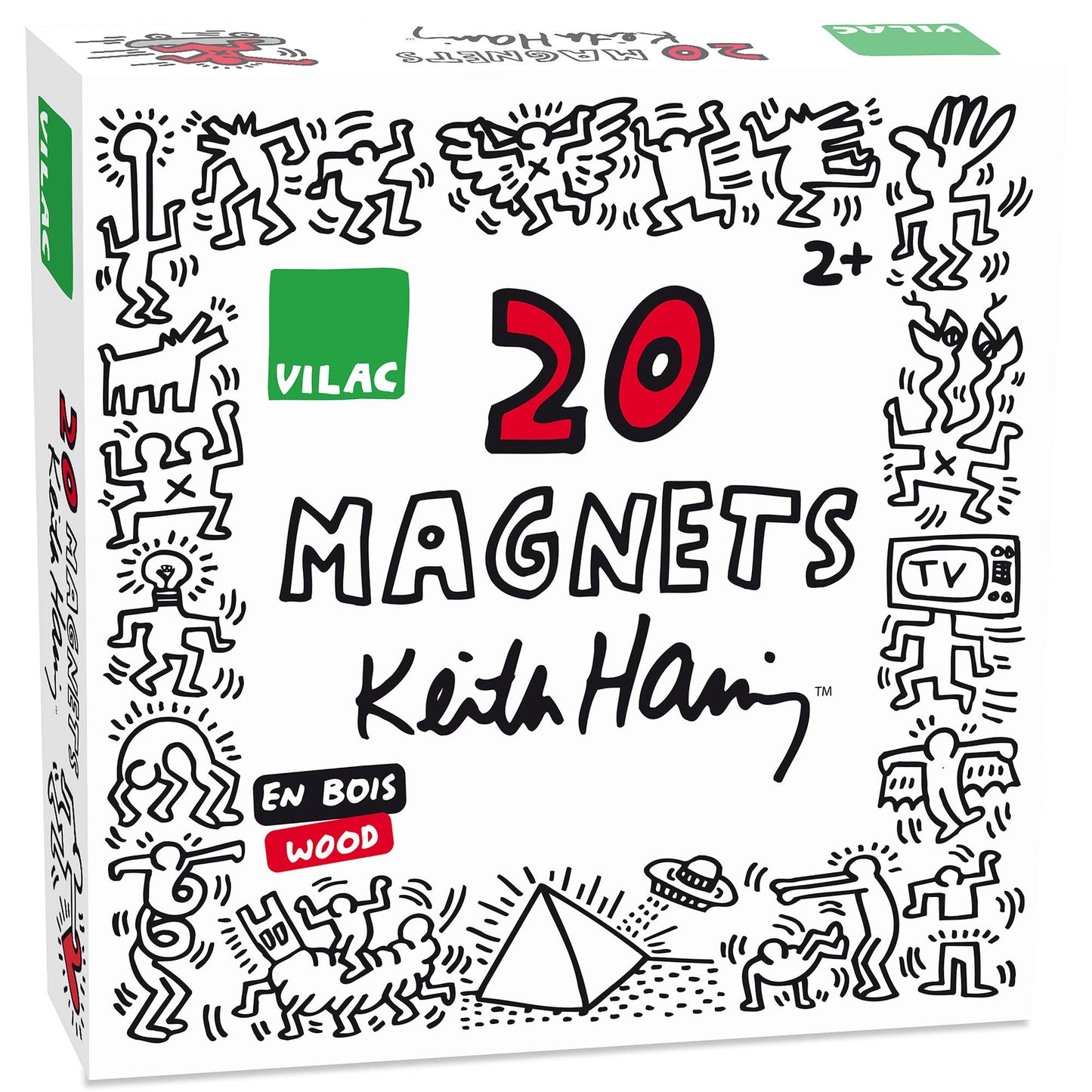 Keith Haring set of 20 Magnets