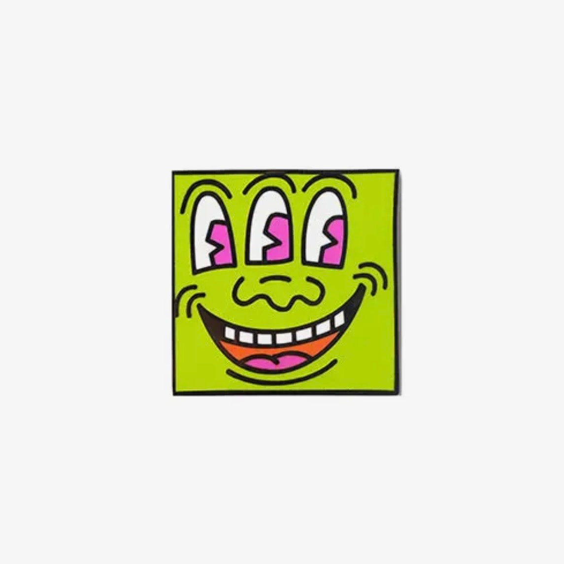 Keith Haring - Three eyed monster Pin