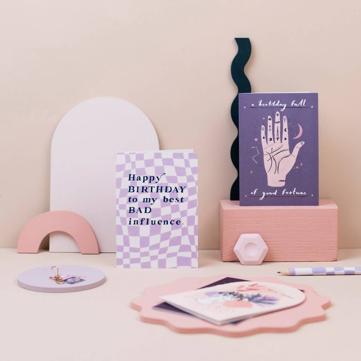 Palmistry Birthday Card
