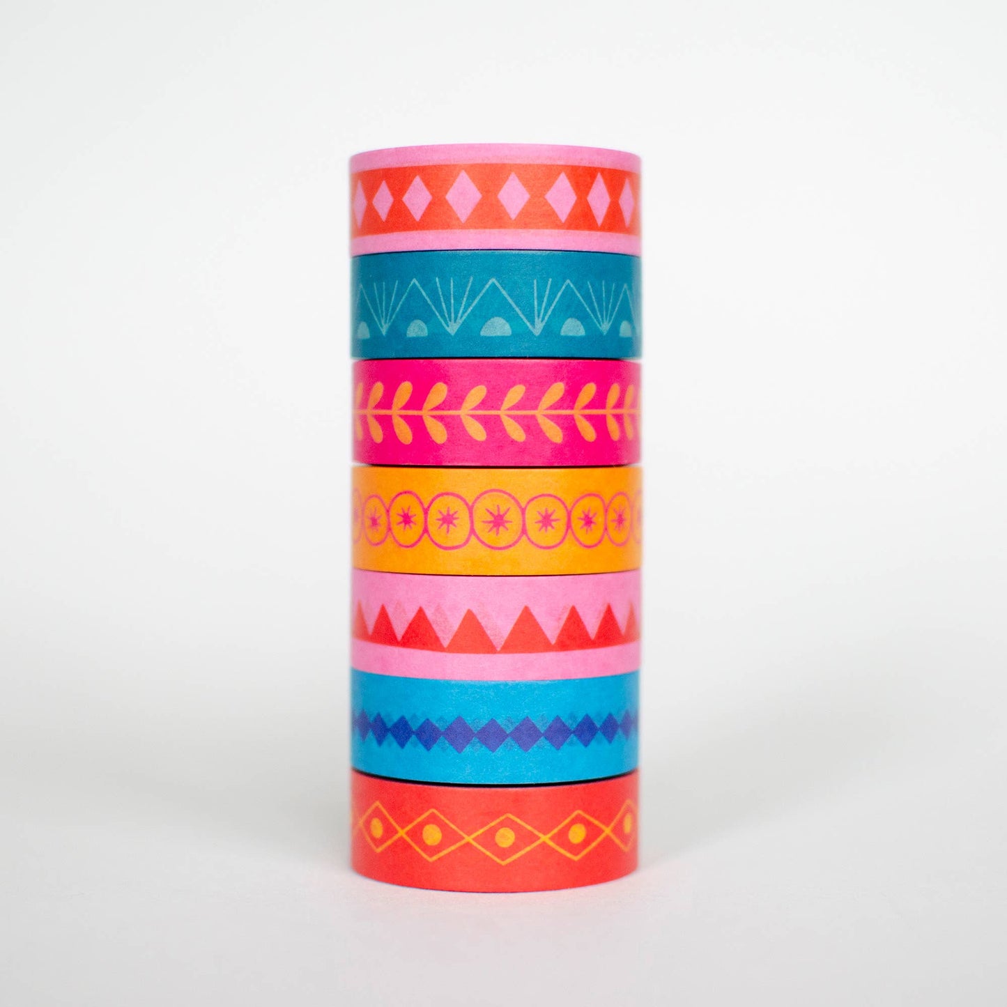 Washi tape - pink triangles