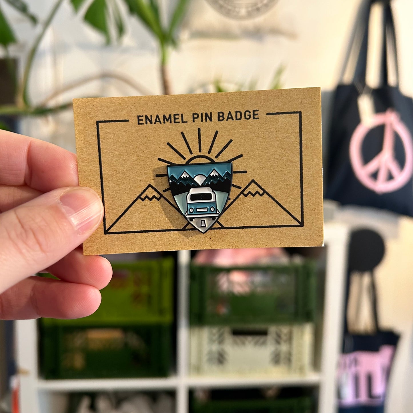 Campervan Pin Badge