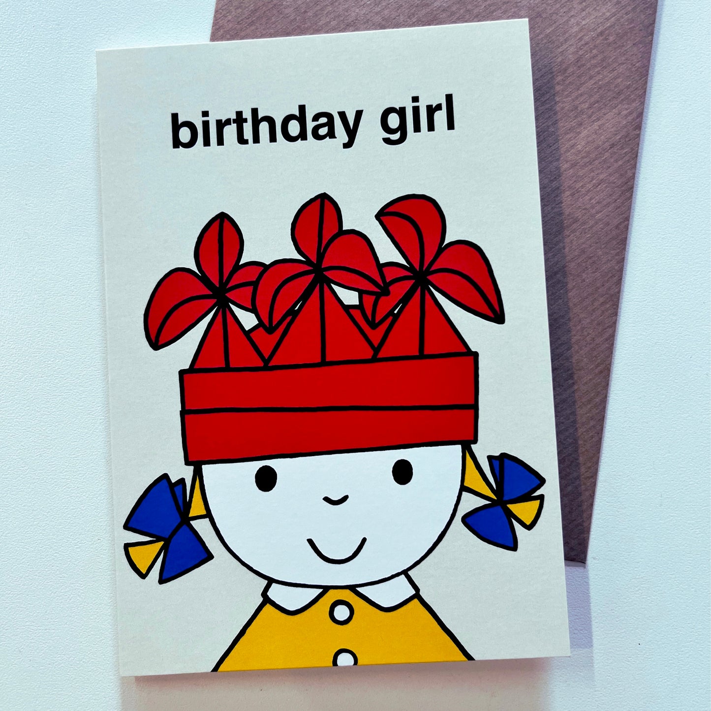 Miffy Friends Birthday Girl Card