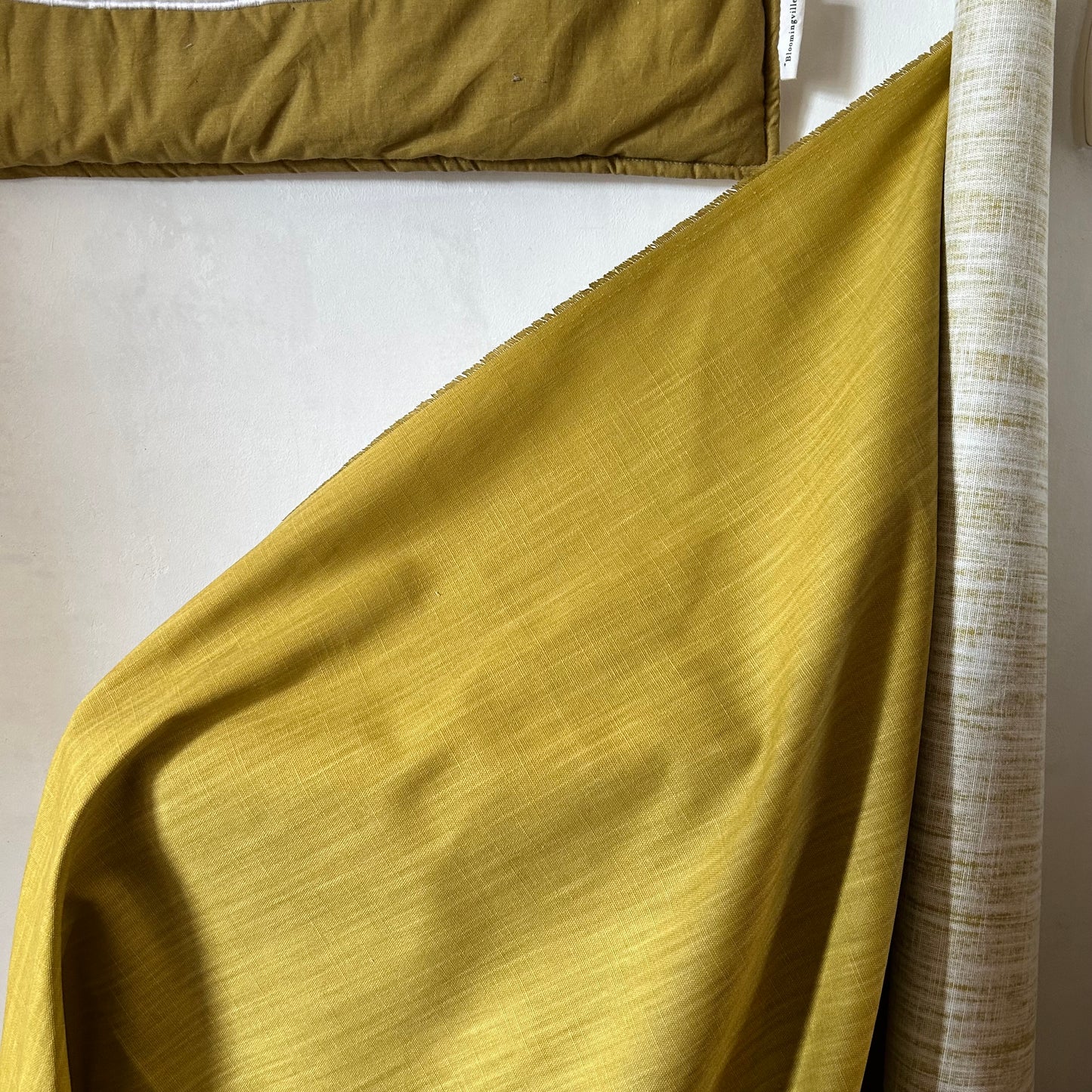 Klotz fabric - mustard 160cm piece