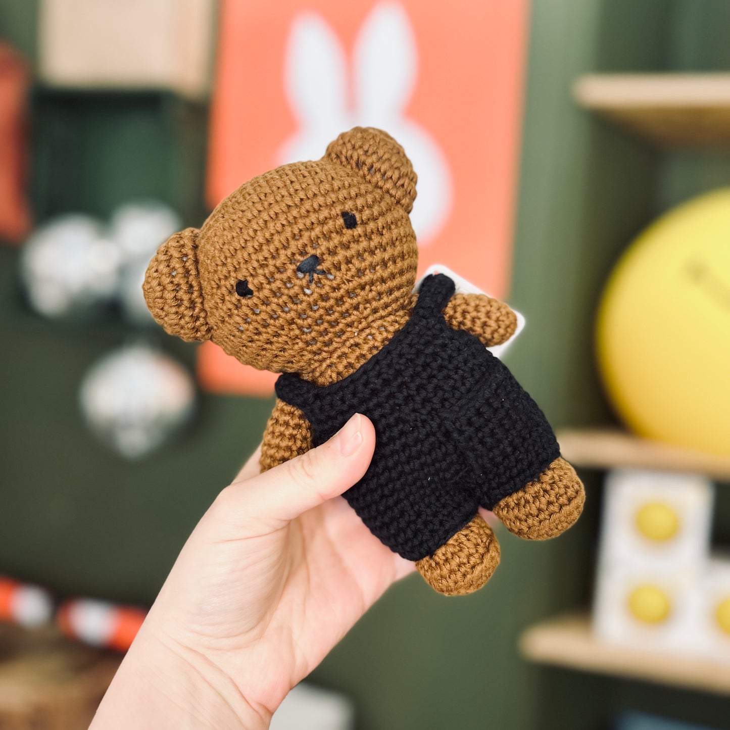 Miffy / Boris Black dungarees