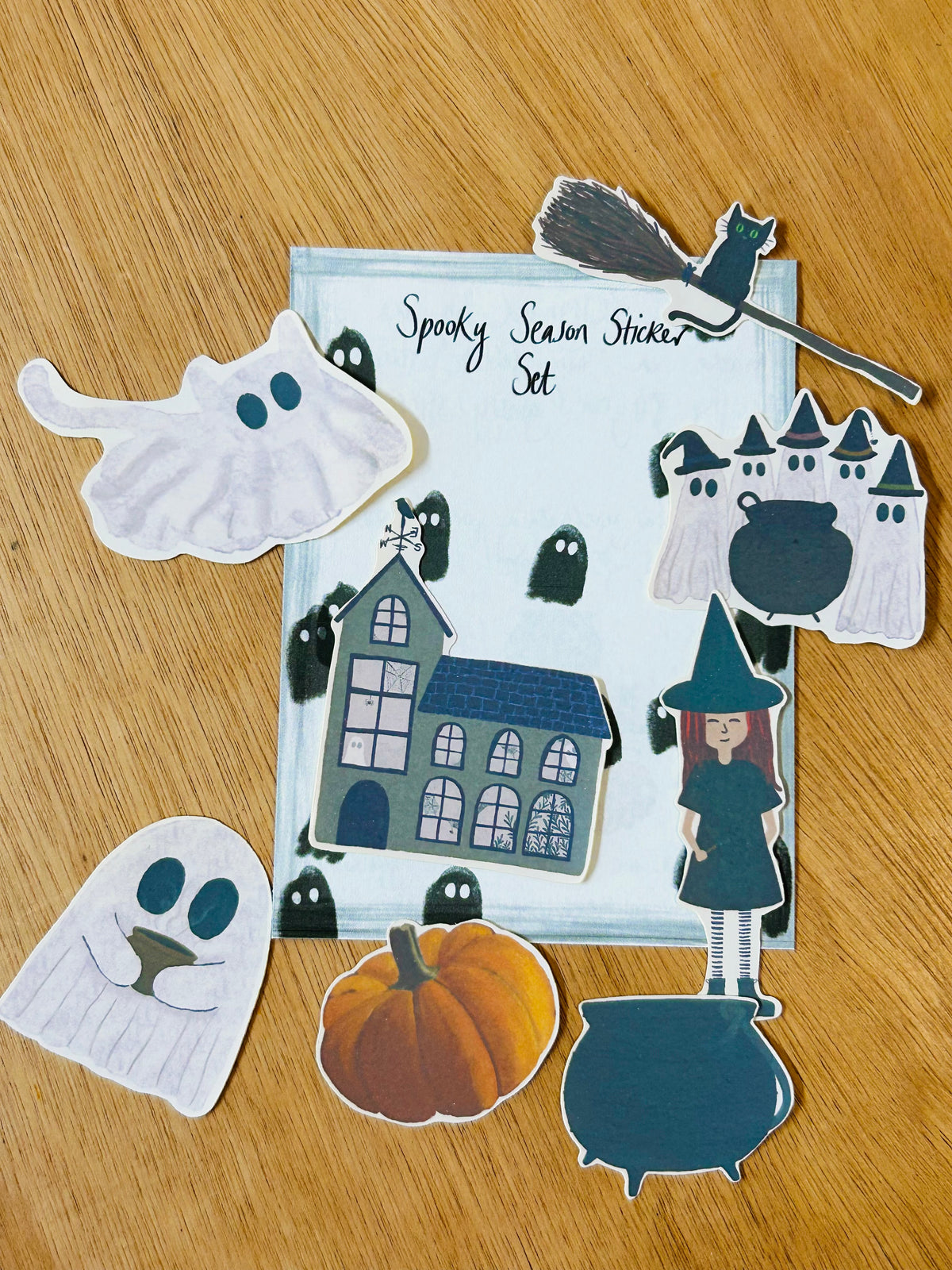 Spooky Season Loose Halloween Sticker Set
