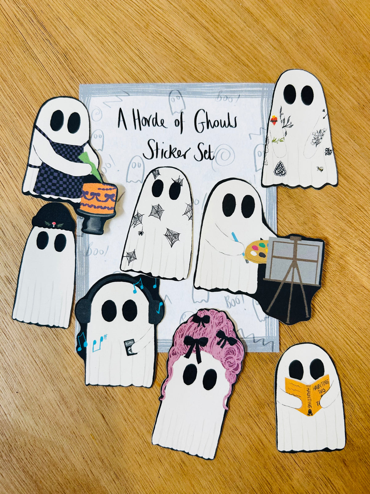 A Horde Of Ghouls Sticker Set