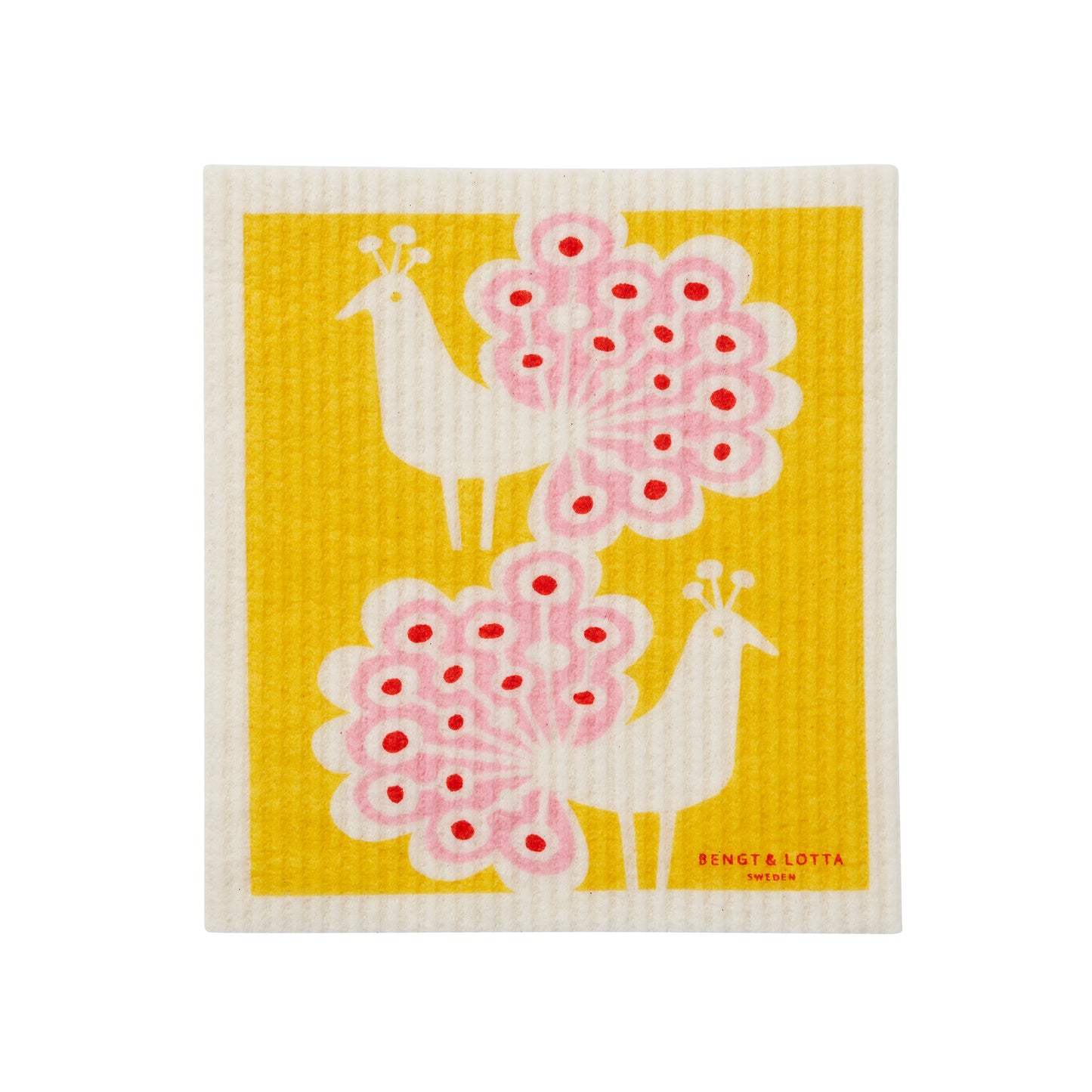 Peacock Swedish Dishcloth