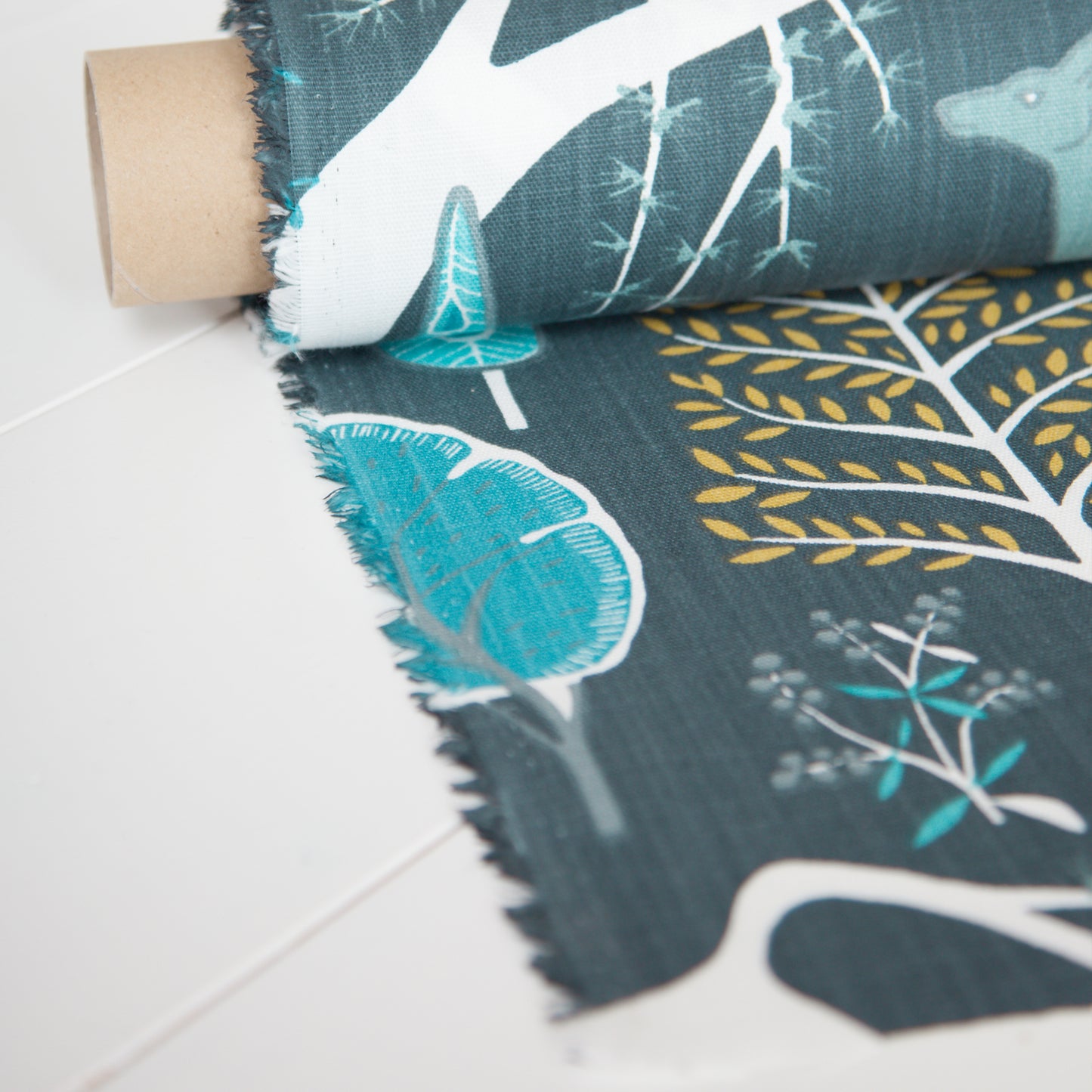 Sagoskog fabric - Blue