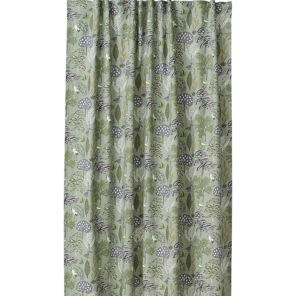 Flora fabric - Green 260cm piece