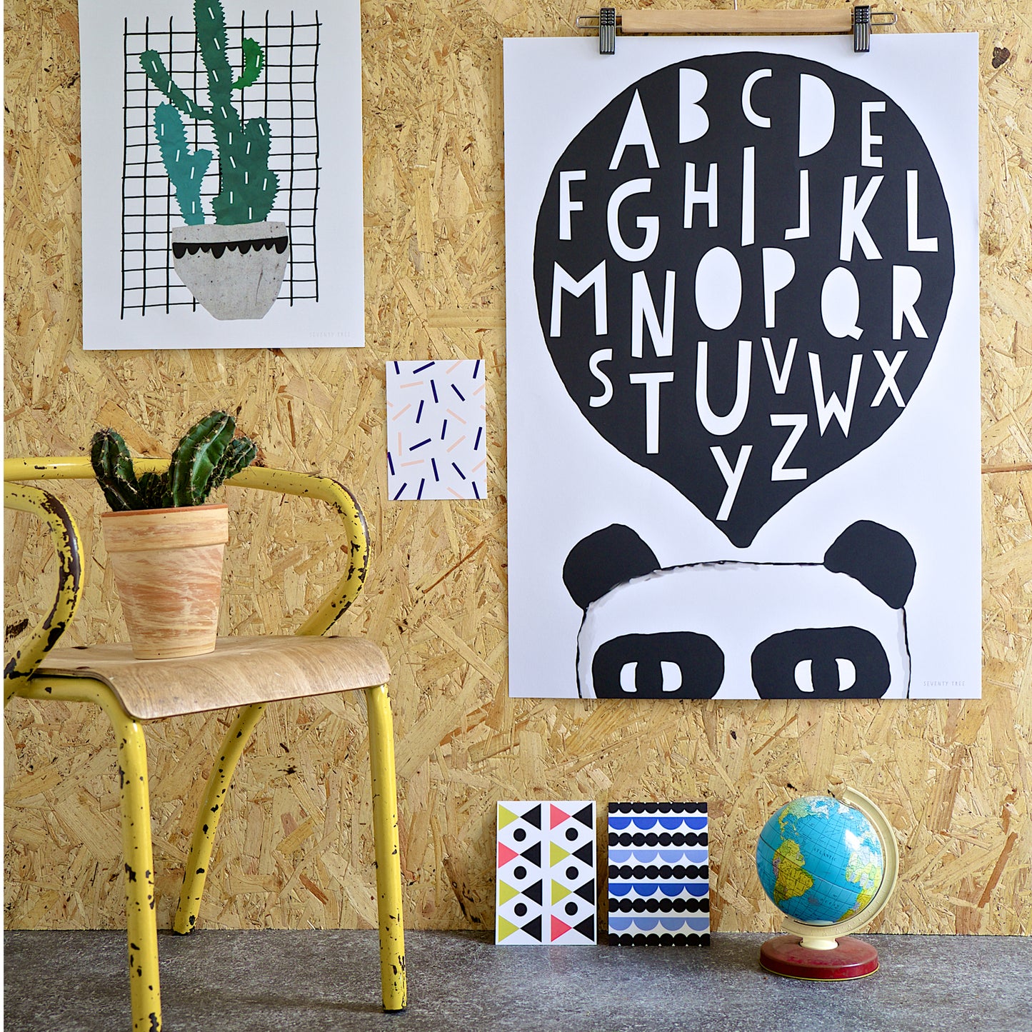 Pandalphabet Poster