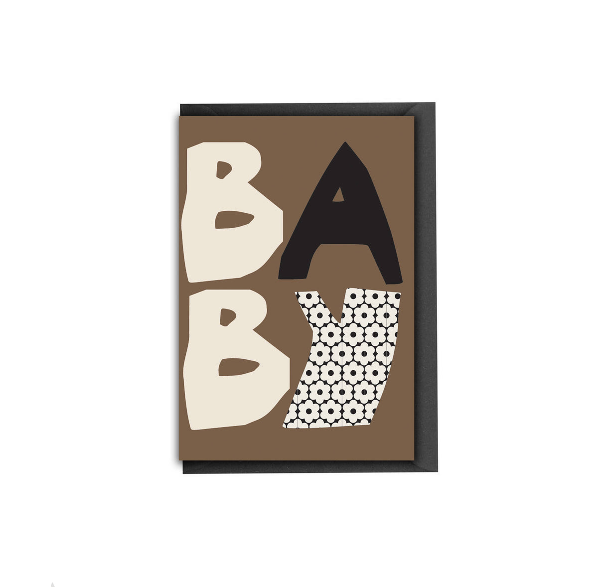 Earthy New Baby Card