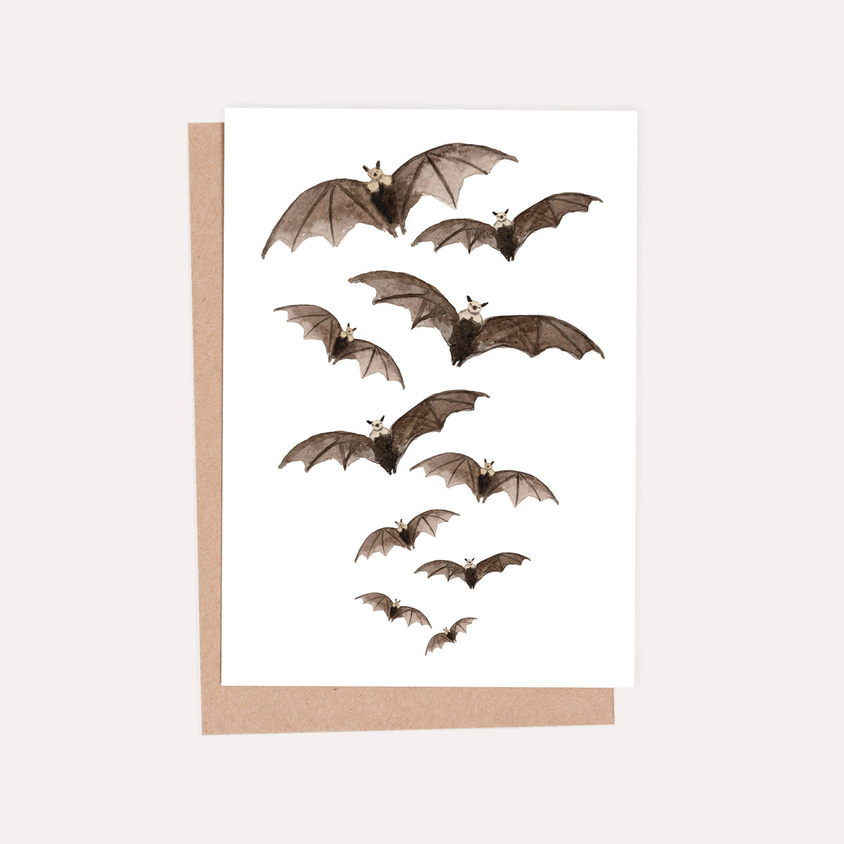 Bats Greeting Card