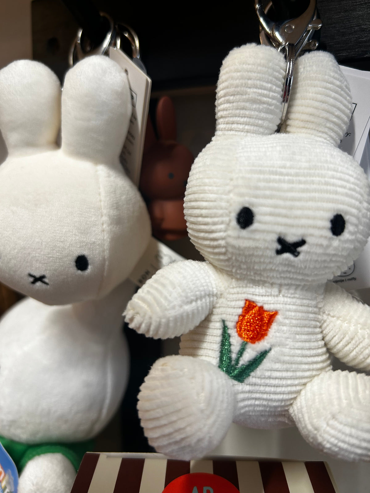 Miffy Squishie Stress Ball Keyring.