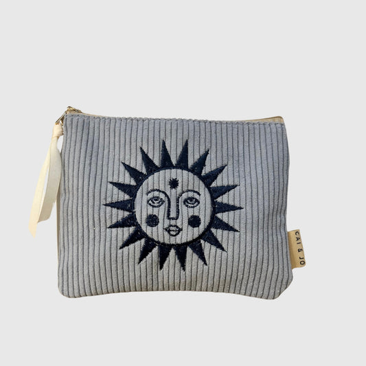 Seafoam Blue Sun Pouch