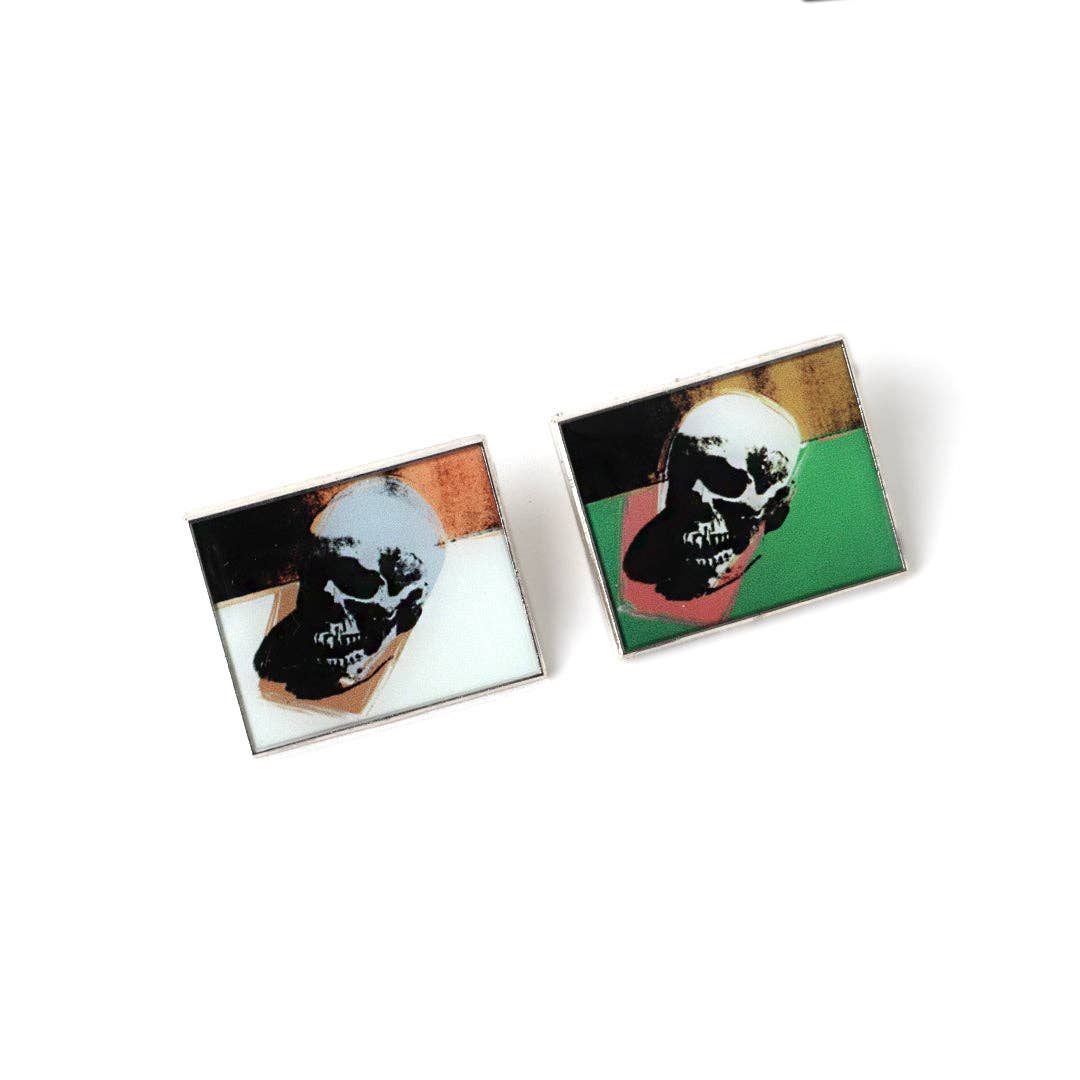 Warhol Skulls Pin Set