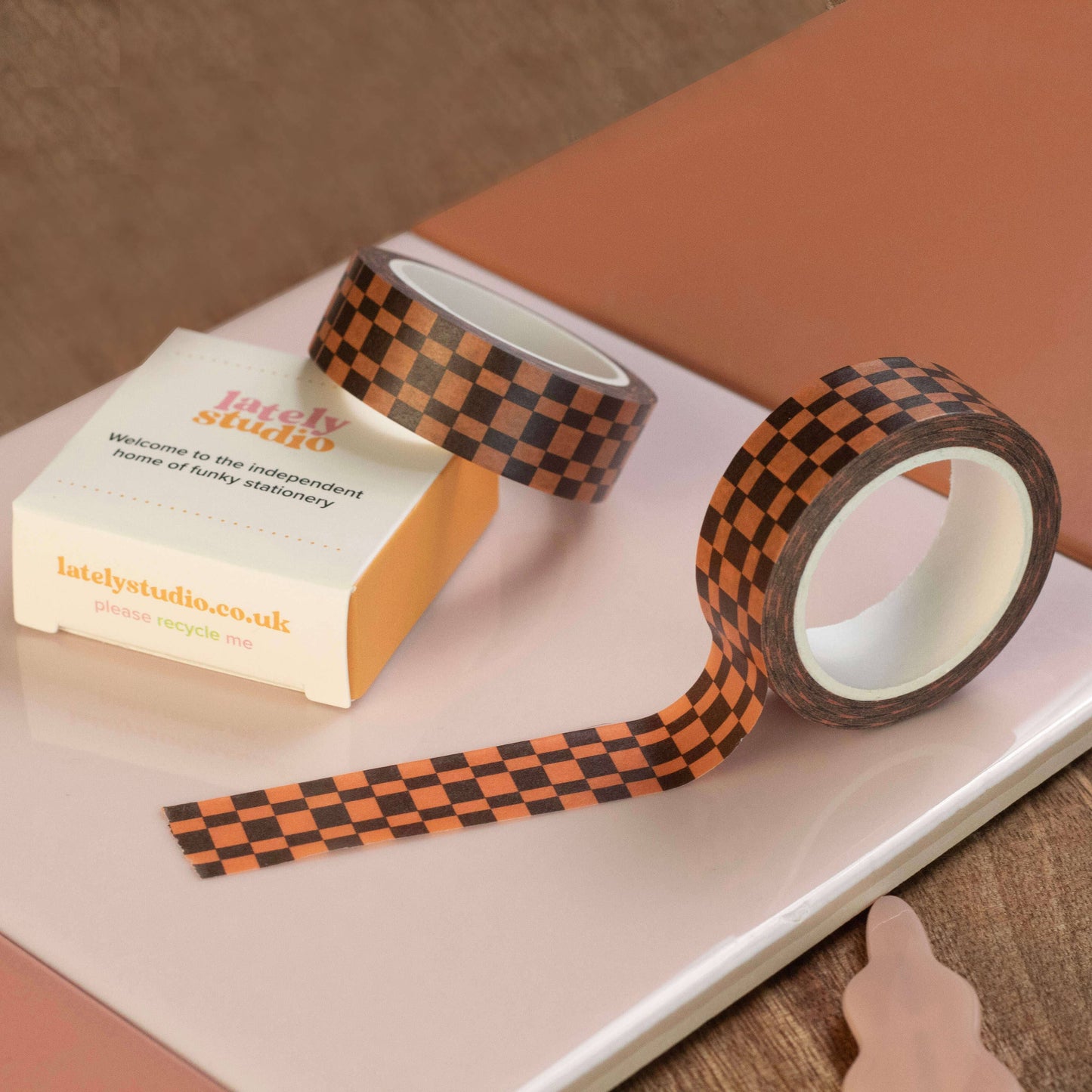 Checkerboard Washi Paper Tape