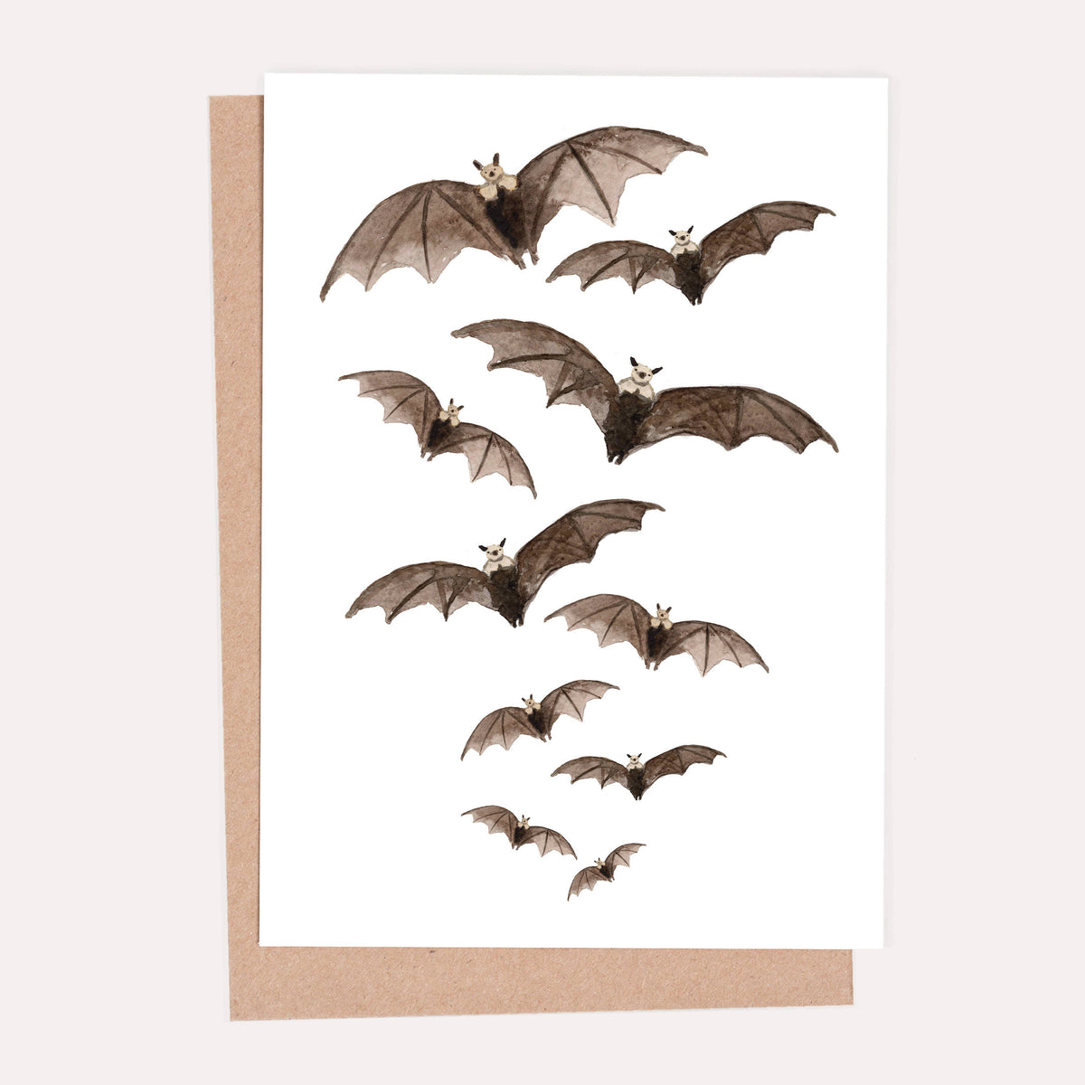 Bats Greeting Card