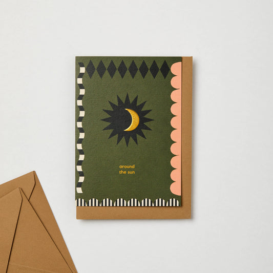 Another year around the sun card