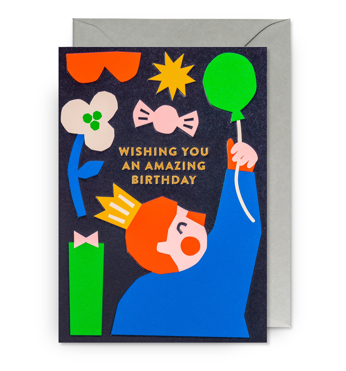 Amazing Birthday Collage Card