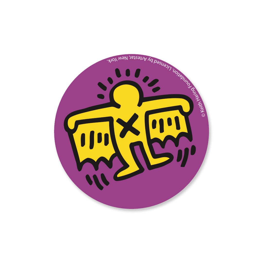 Yellow Bat Demon Badge