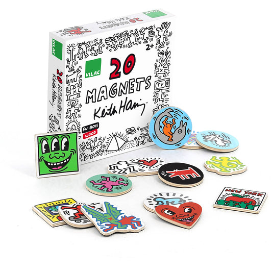 Keith Haring set of 20 Magnets