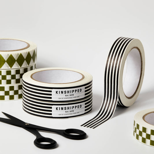 Stripe paper tape