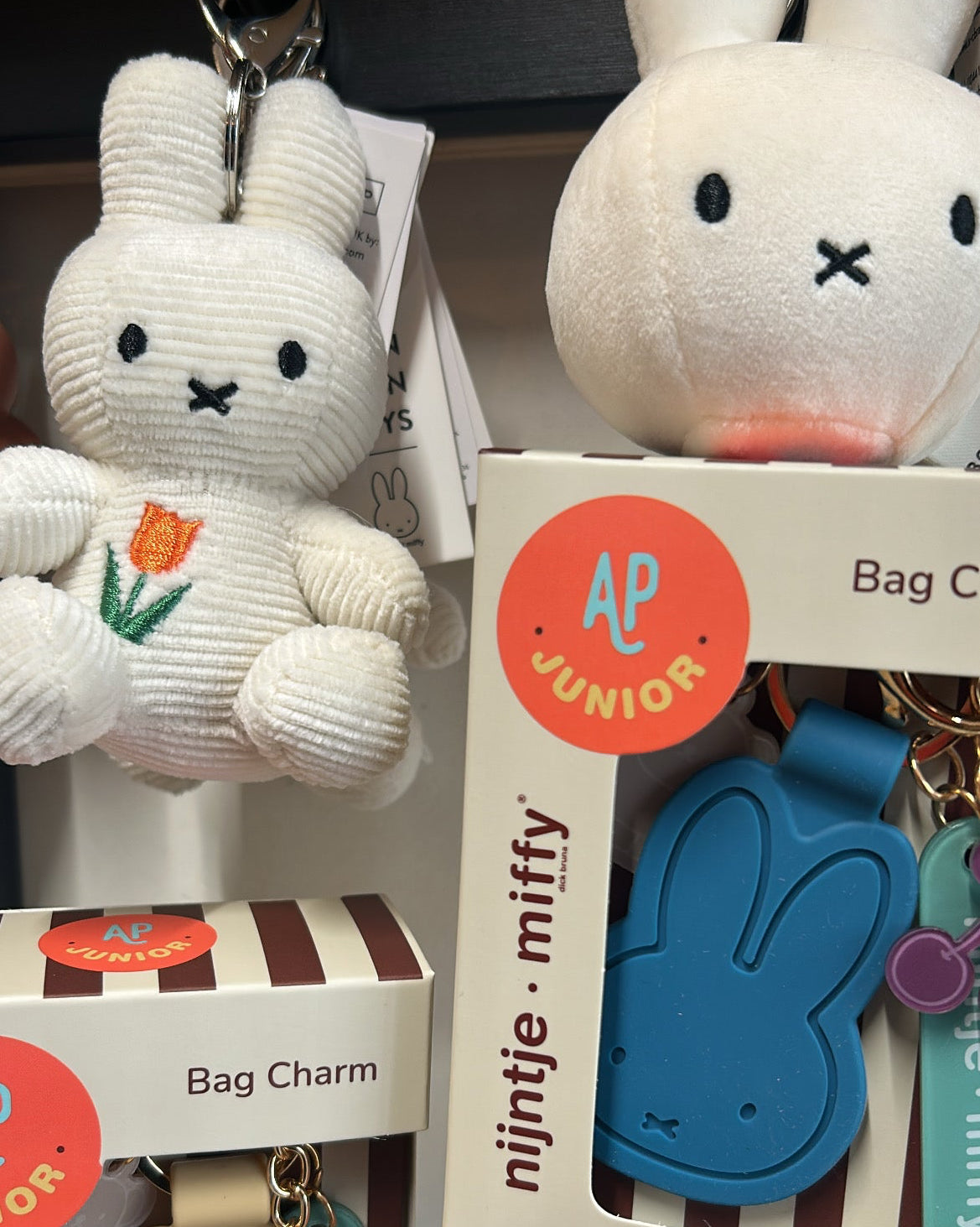 Miffy Squishie Stress Ball Keyring.