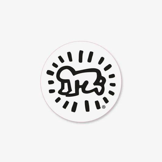 Keith Haring - Radiant baby round magnet