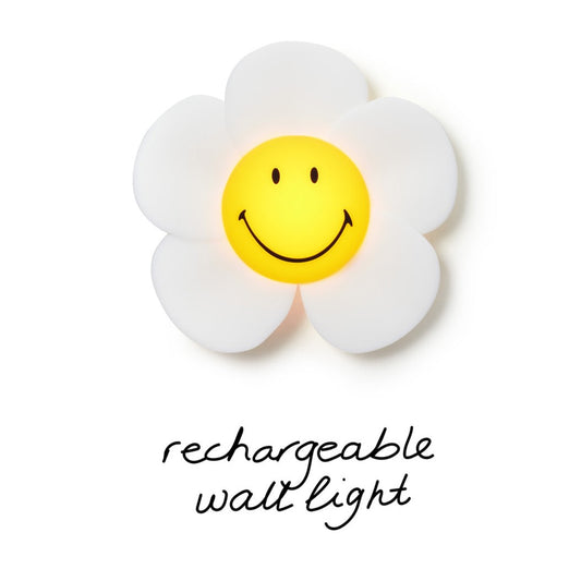 Smiley Flower wall light