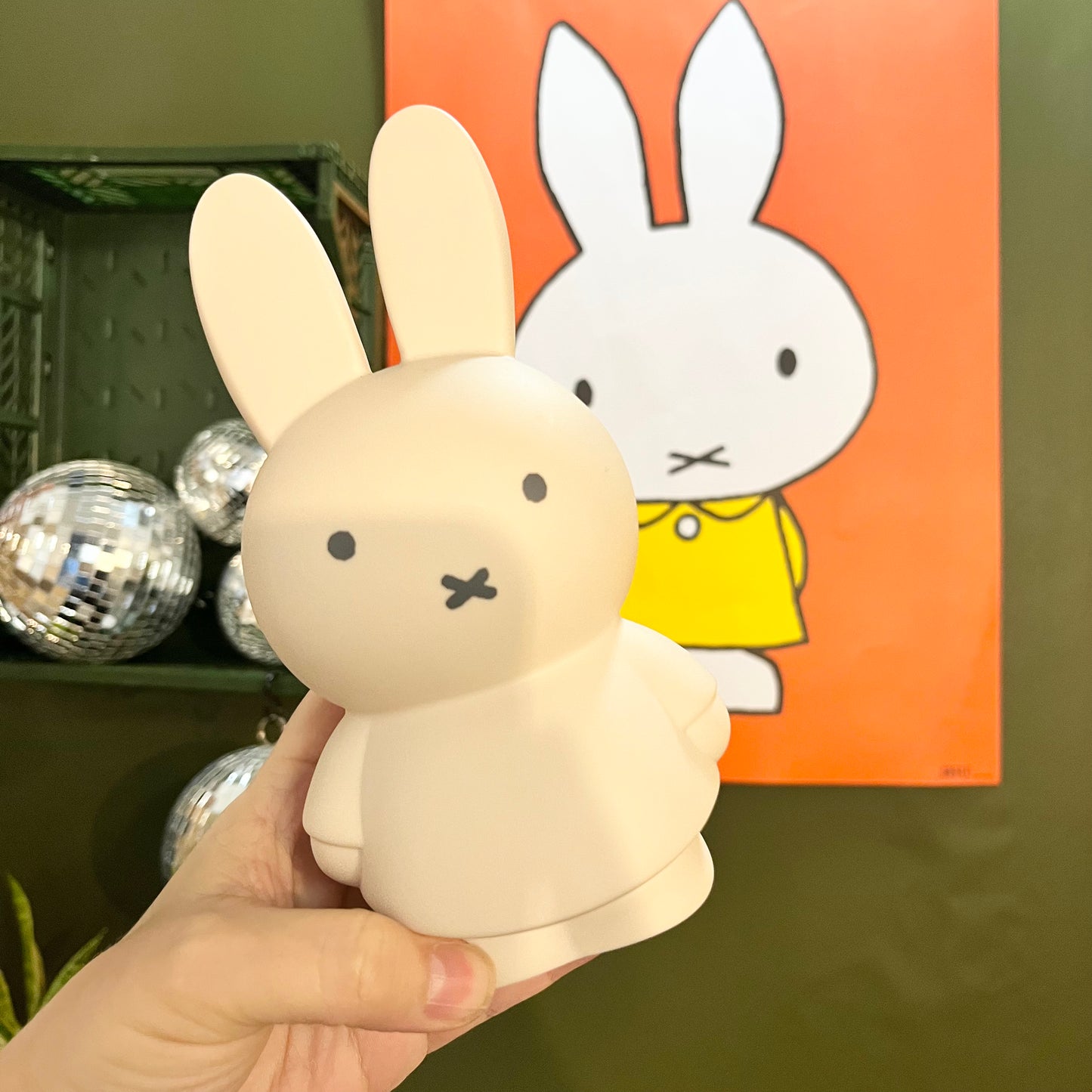 Miffy Medium Money Box  - Sand Beige