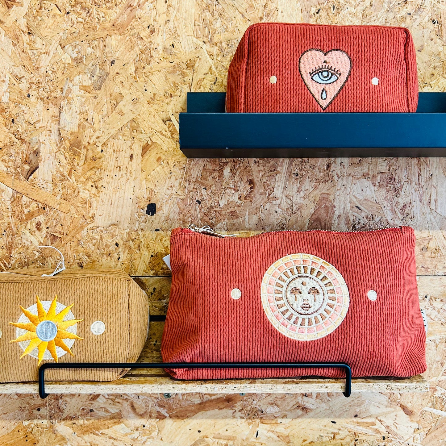 Sun Burst Cosmetic bag