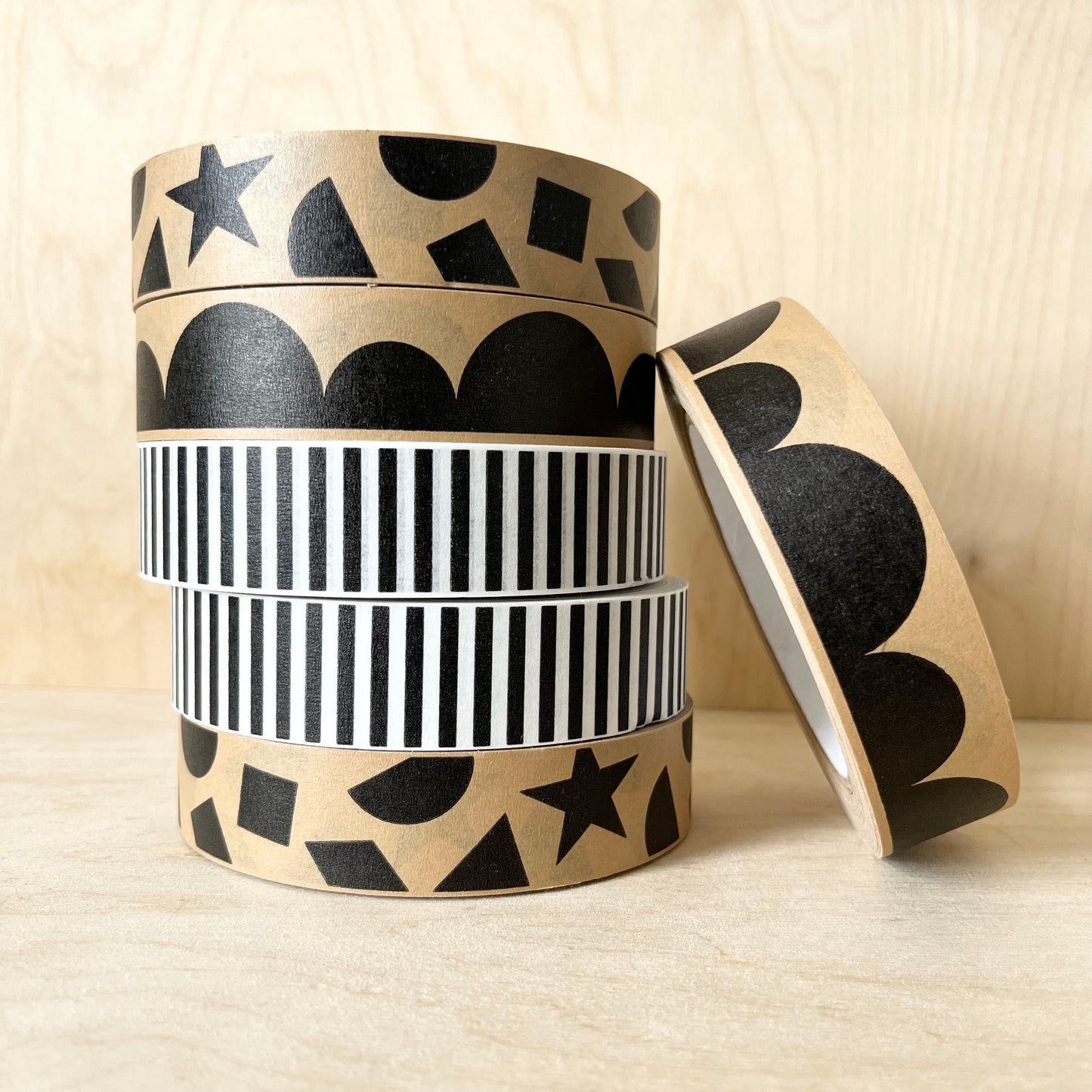 Stripe paper tape