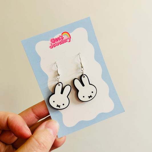 Miffy earrings