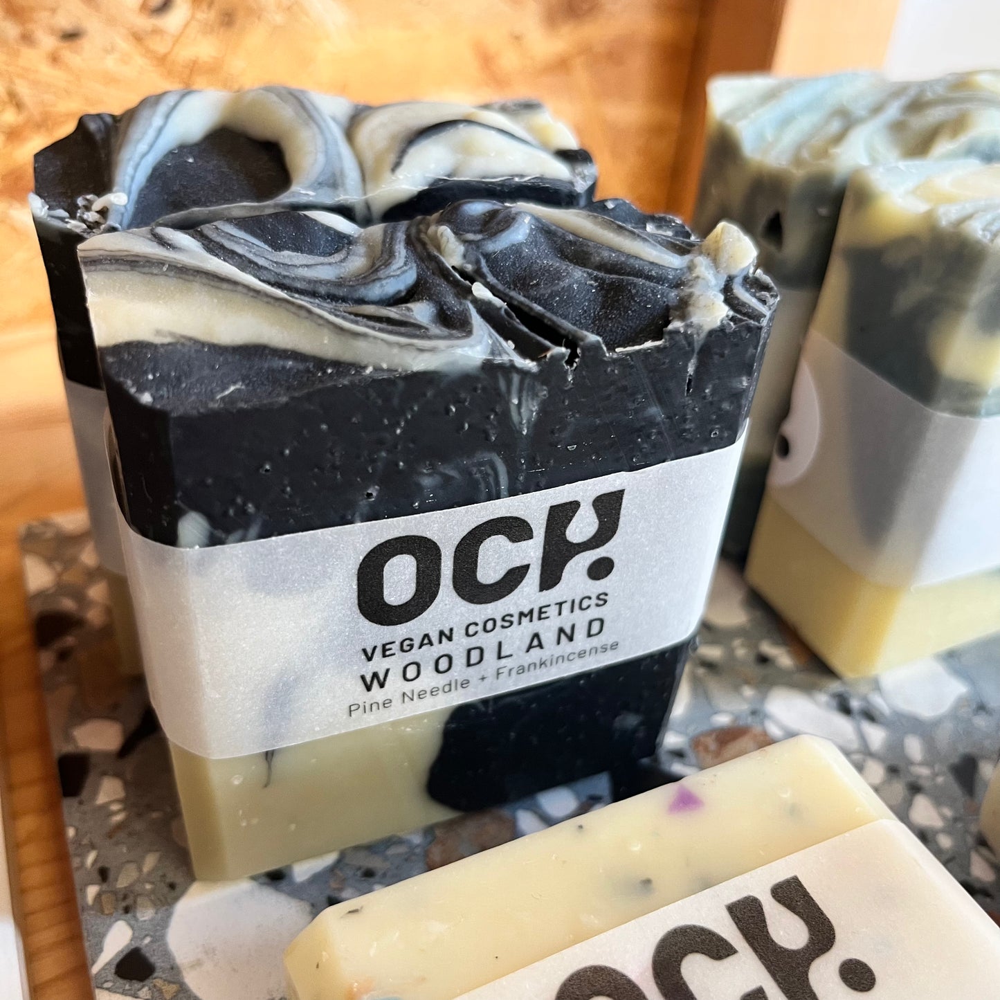 Woodland - soap bar - Pine Needle + Frankincense.