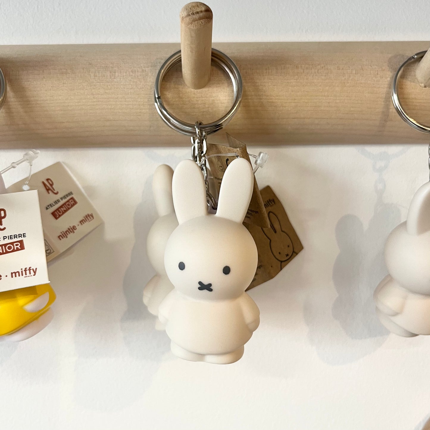 Miffy Keyring - Sand Beige