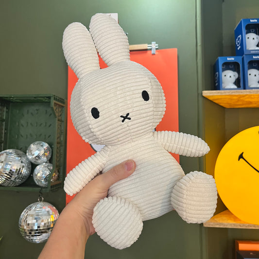 Miffy Corduroy White 33cm
