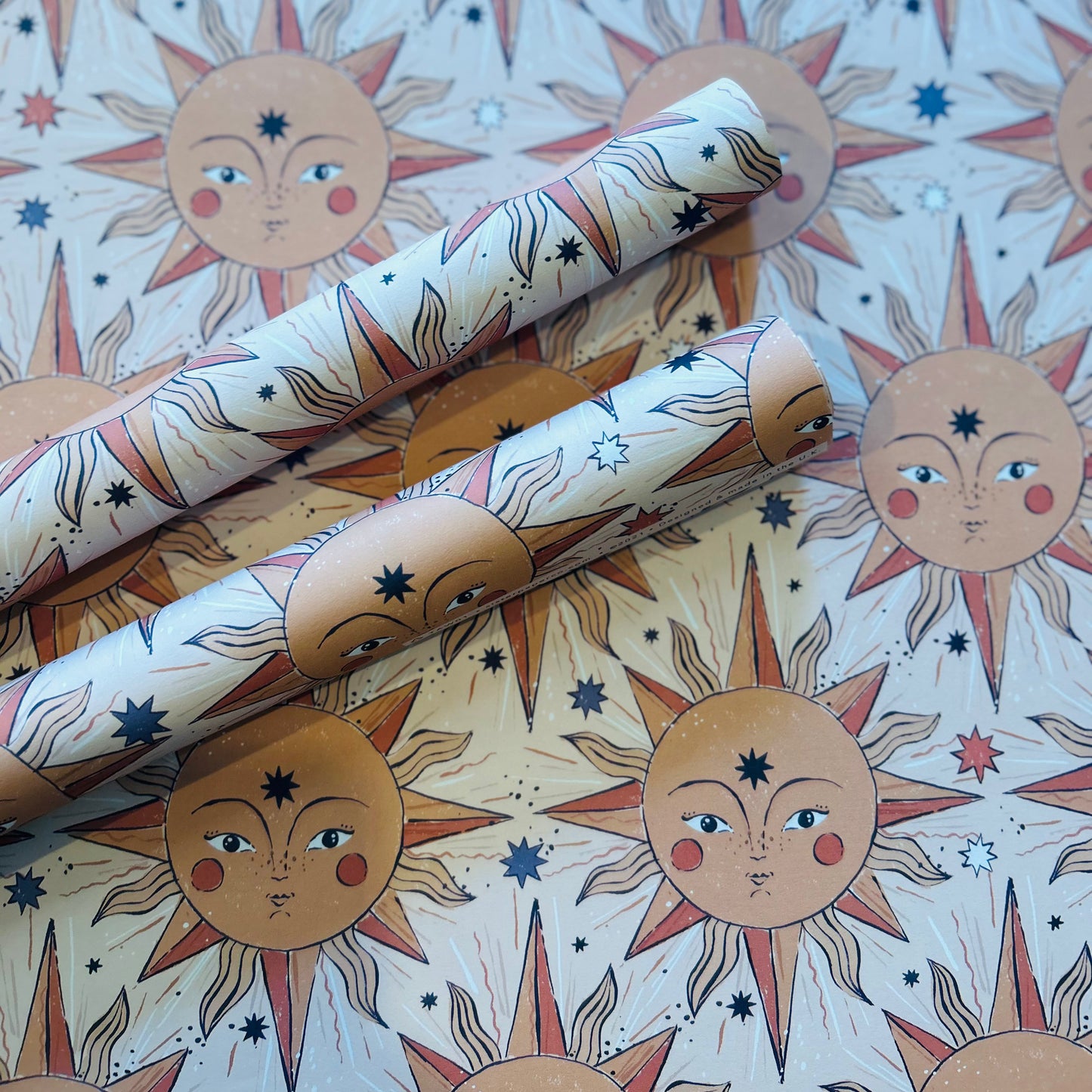 Tarot Sun Gift Wrap