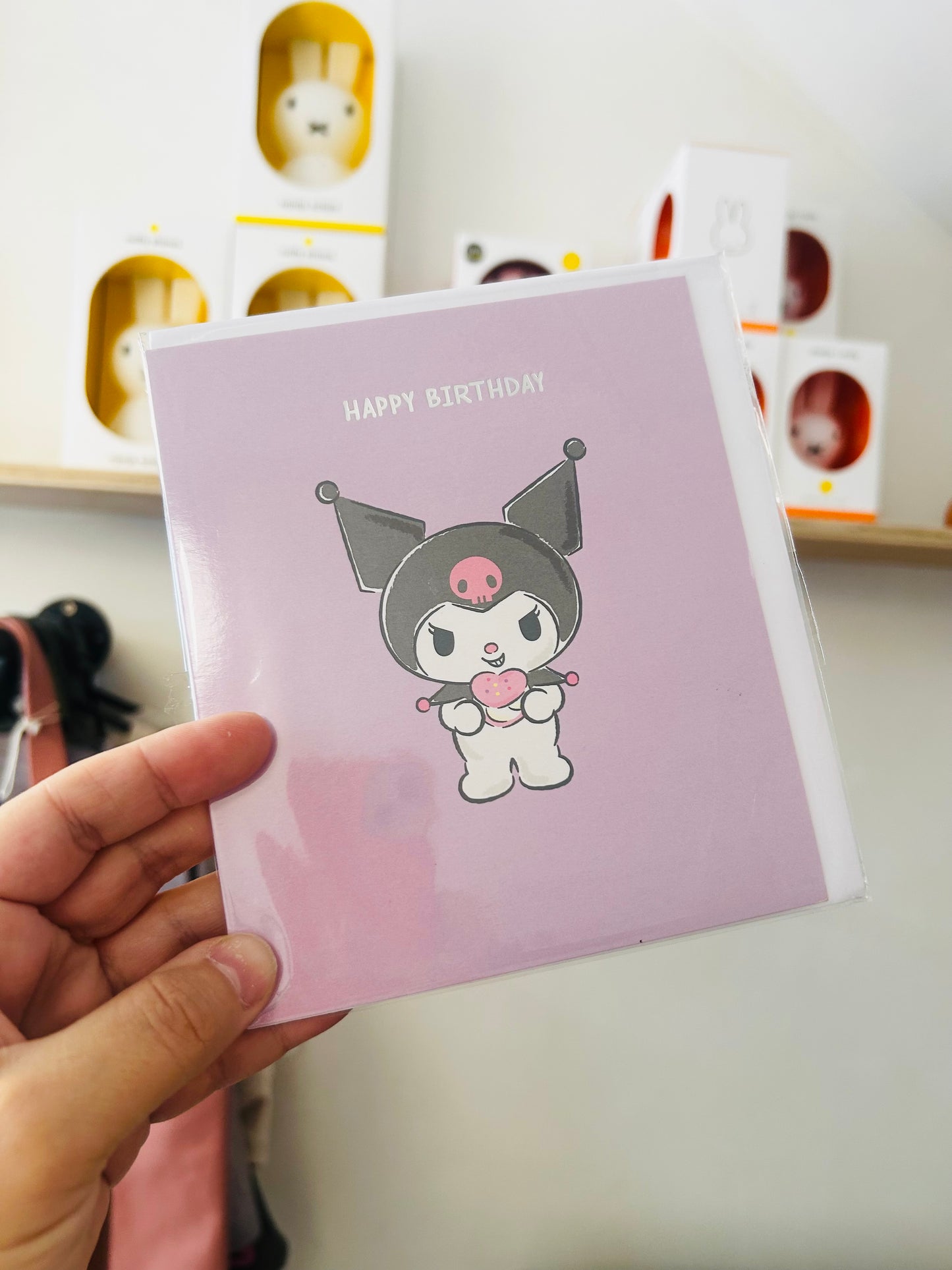 Kuromi Birthday Card