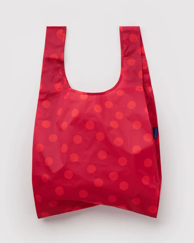 Polka dot Reusable Bag / Red