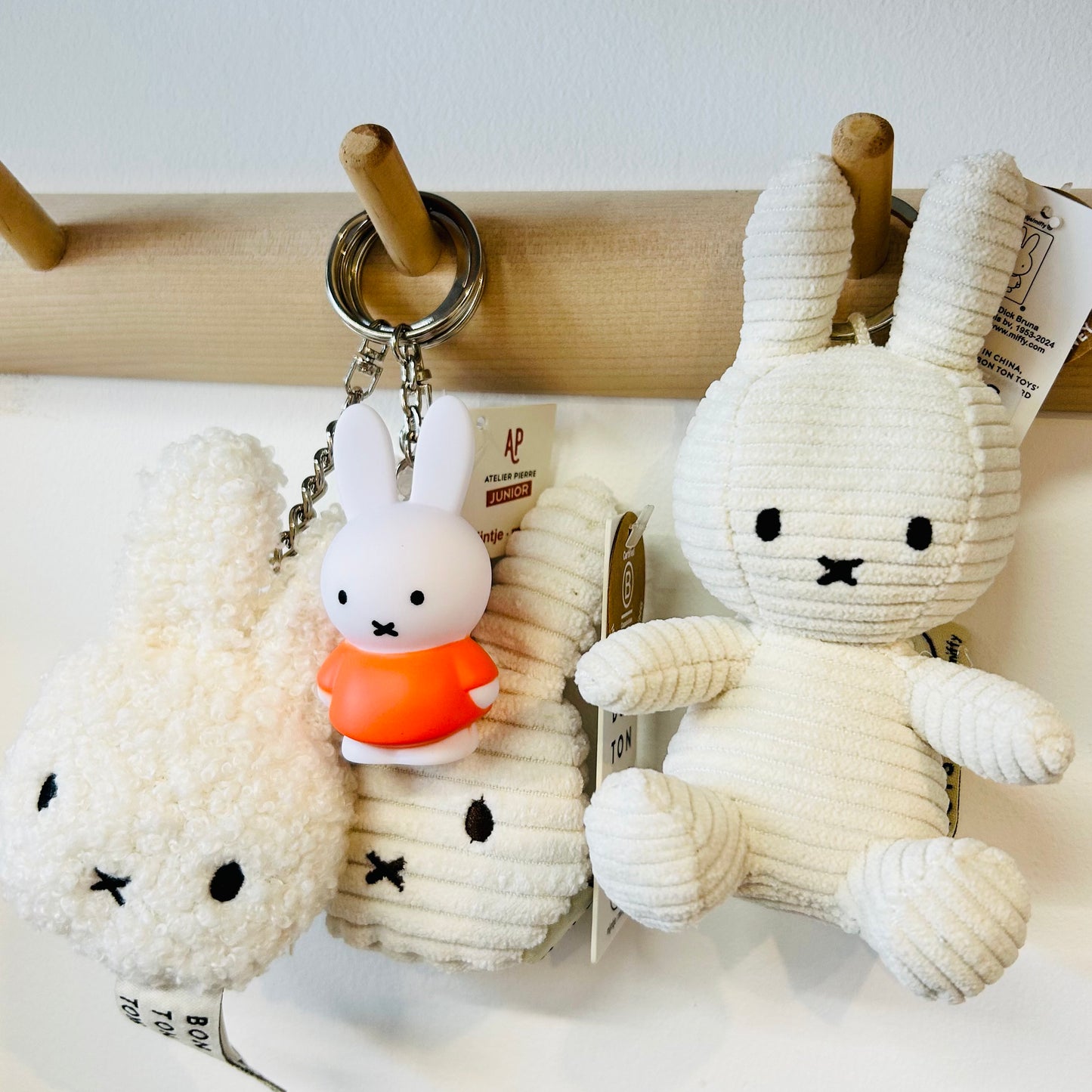 Mini Miffy Keyring - Off-White