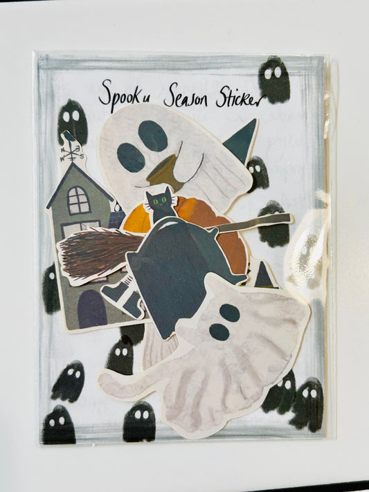 Spooky Season Loose Halloween Sticker Set