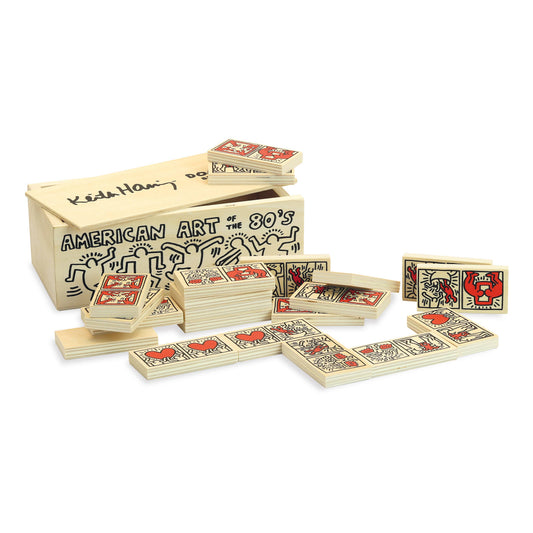 Keith Haring wooden Dominoes