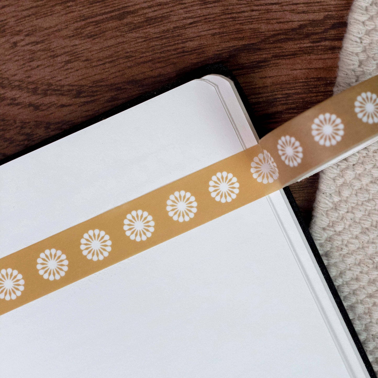 Yellow Dandelion Washi paper Tape