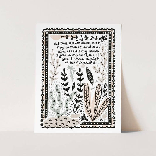 Wild Swimming Print