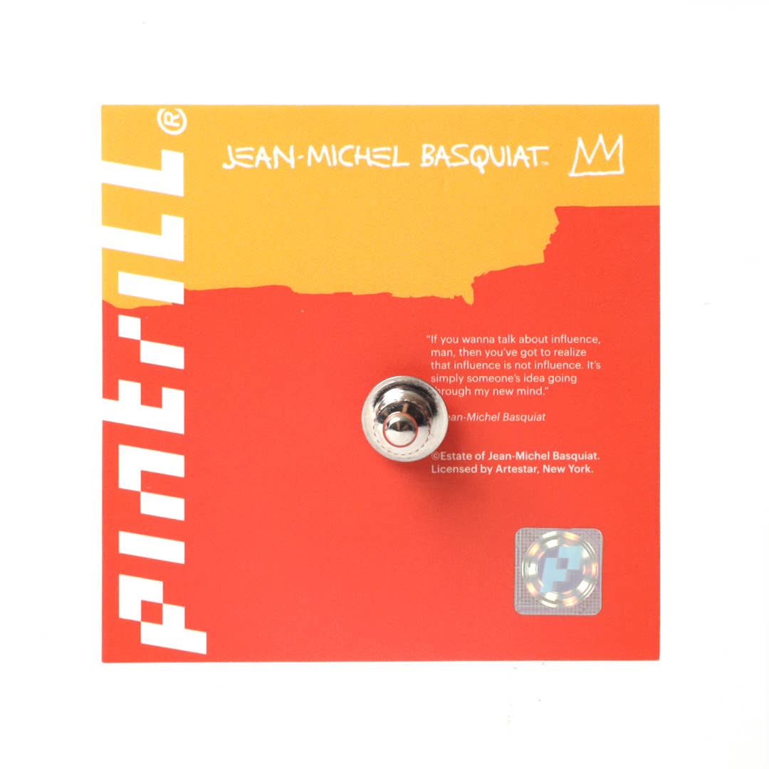 JEAN-MICHEL BASQUIAT - Blue Car Pin