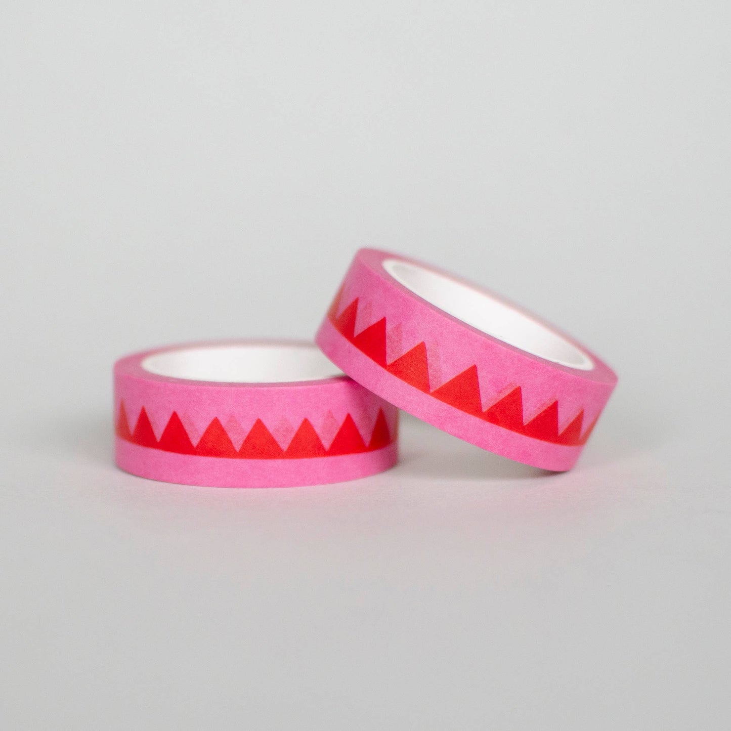 Washi tape - pink triangles