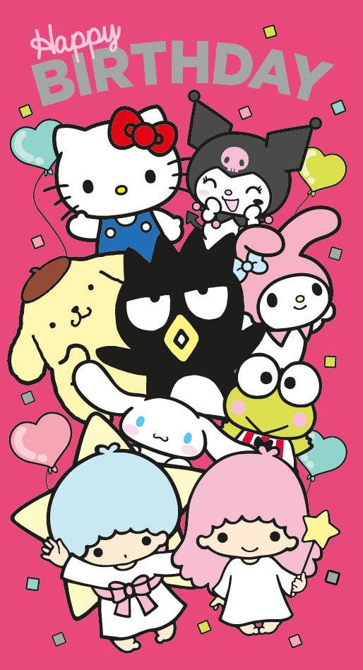 Hello Kitty & Friends Birthday Card