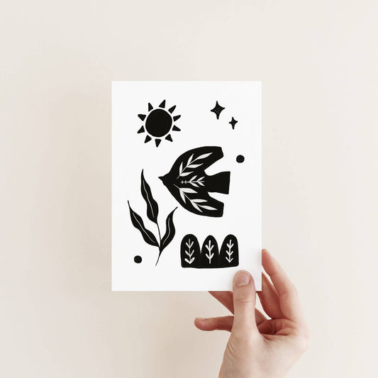Sun Montage Card