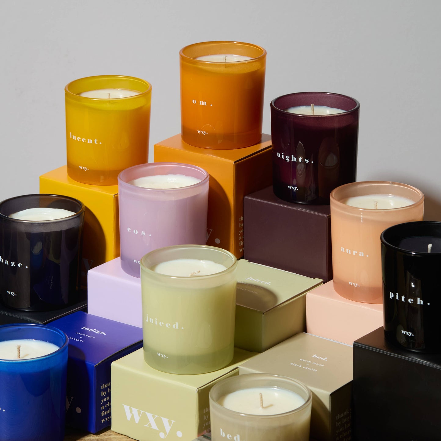 Pitch Candle- Blood Orange + Santal Embers