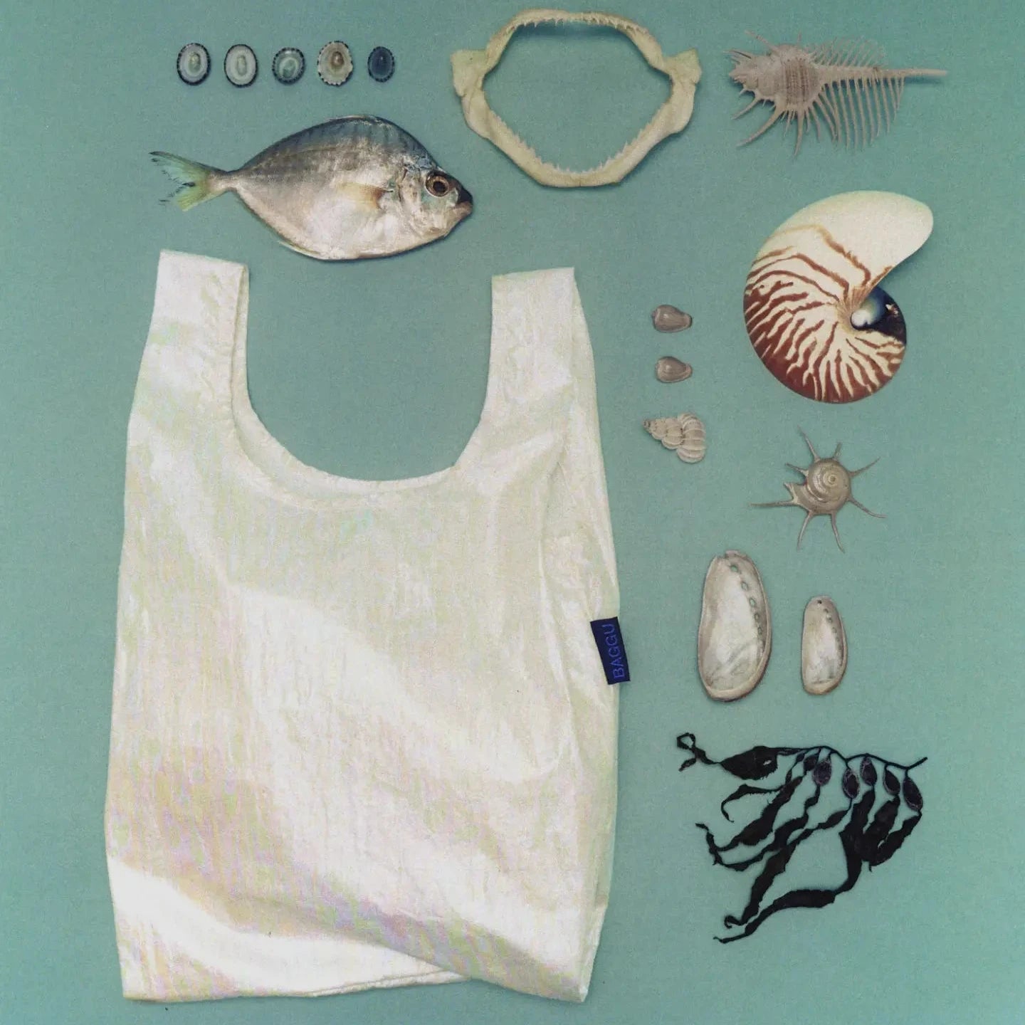 Metallic Pearl Reusable Bag